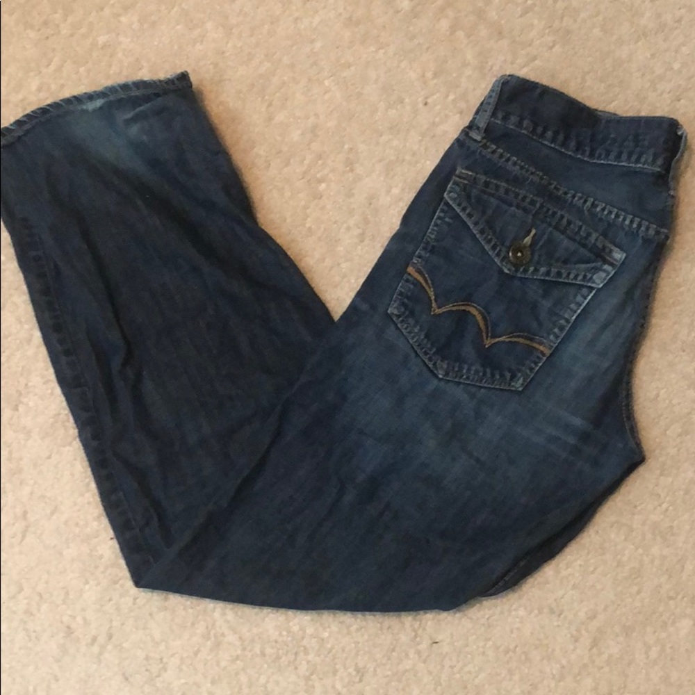 Men's American Eagle 31x32 Low Rise Bootcut Jeans